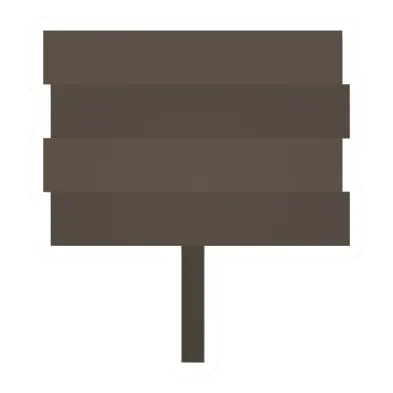 Unturned Wooden Sign item icon