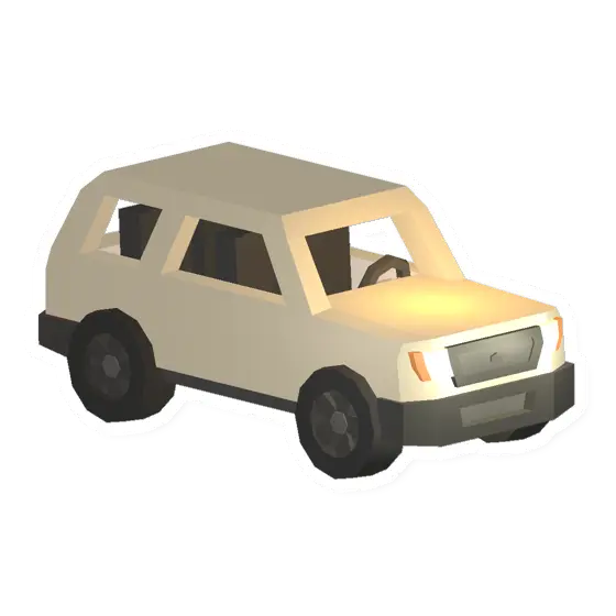 Unturned Cream Scout vehicle icon