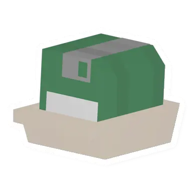 Unturned Stack Of Green Floppies barricade icon