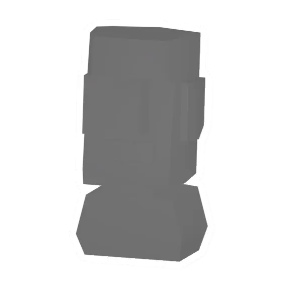 Unturned Moyai Statue barricade icon