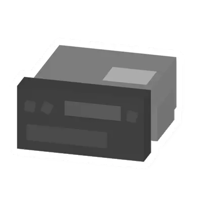 Unturned Car Cassette Player barricade icon
