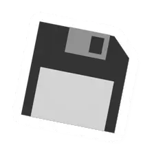 Unturned Black Floppy icon