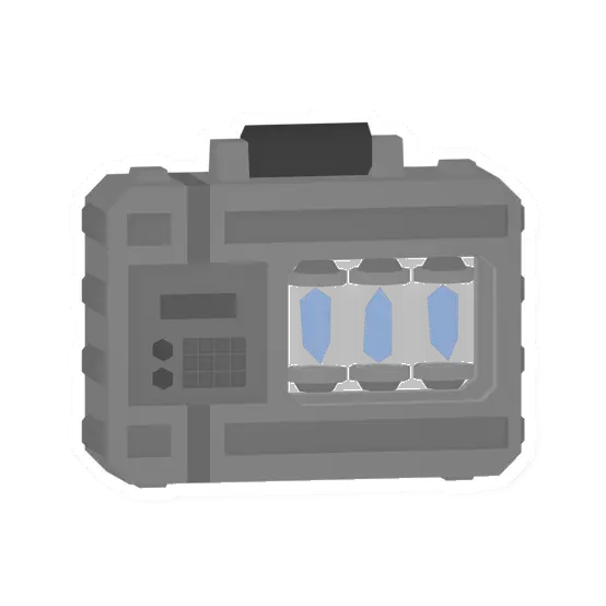 Unturned Cobalt Crystal Case barricade icon