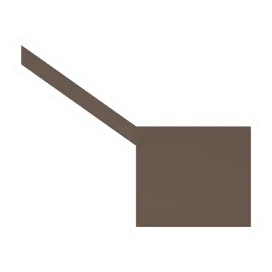 Unturned Wooden Stairs barricade icon