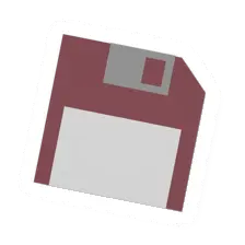 Unturned Red Floppy icon