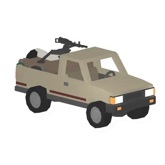 Unturned HAYLEX-85 HMG Technical vehicle icon