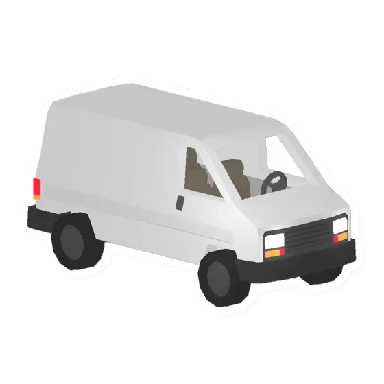 Unturned White M61 Van vehicle icon