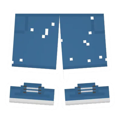 Unturned Worn Blue Shorts icon