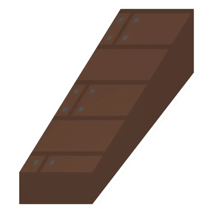 Unturned Pine Ramp (Left) barricade icon