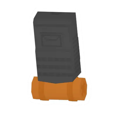 Unturned Bleached Hiking Pack (Orange Bedroll) backpack icon