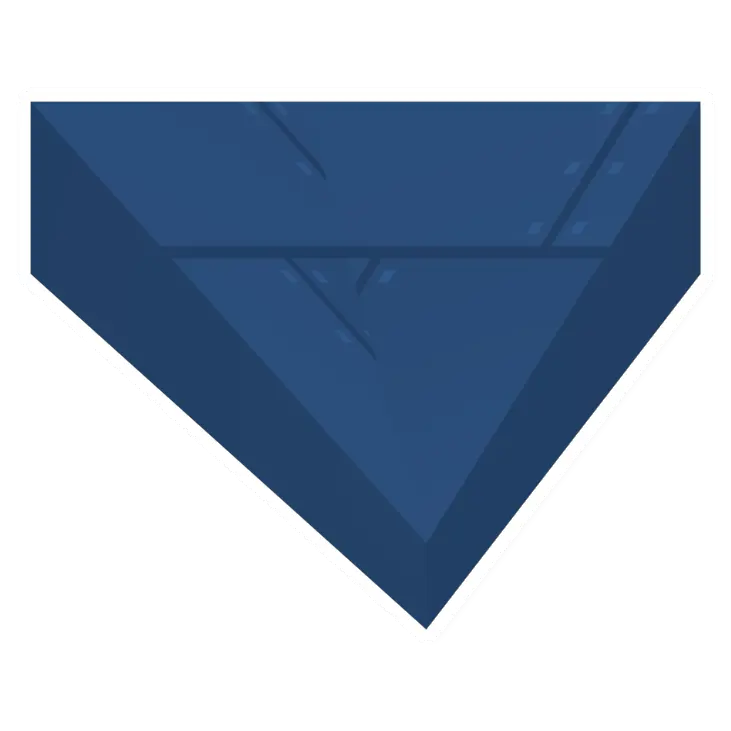 Unturned Titanium Corner Ramp (Inner) barricade icon