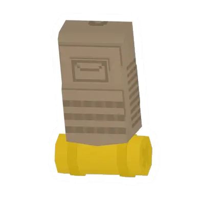 Unturned Tan Hiking Pack (Yellow Bedroll) backpack icon