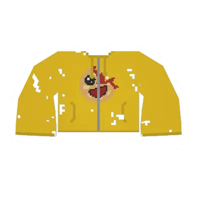 Unturned Worn Yellow Seppuku Waffles Hoodie icon
