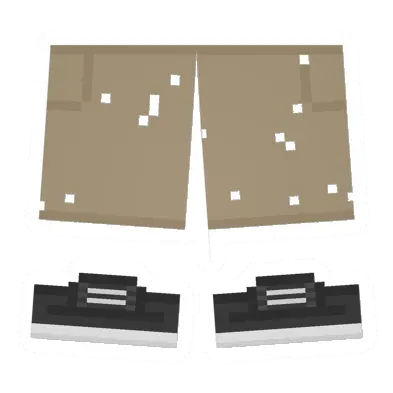 Unturned Worn Khaki Shorts icon