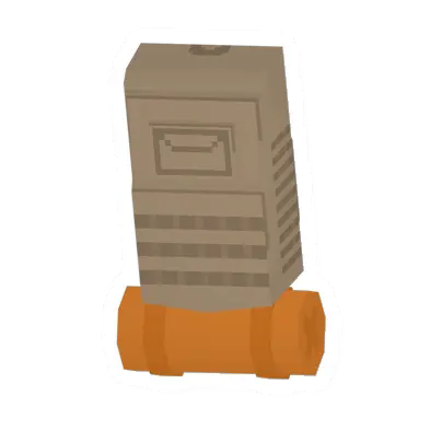 Unturned Tan Hiking Pack (Orange Bedroll) backpack icon