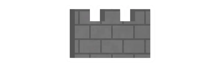 Unturned Stone Castle Rampart barricade icon