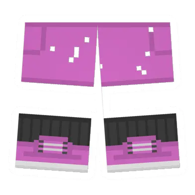 Unturned Worn Pink Sawed-Off Shorts icon