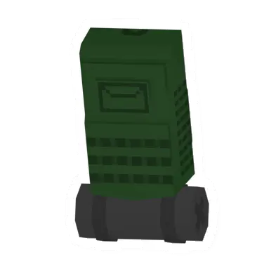Unturned Green Hiking Pack (Black Bedroll) backpack icon