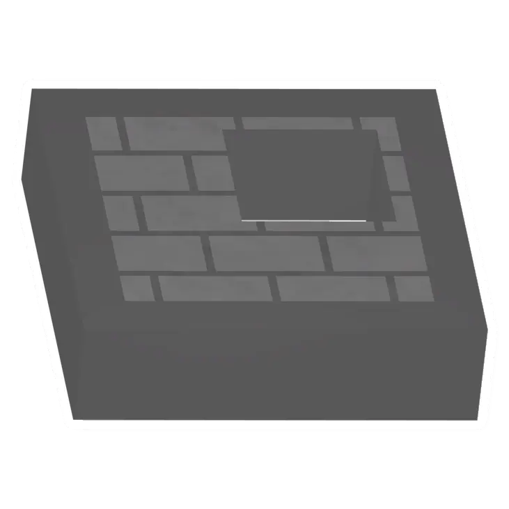 Unturned Stone Hole (Right) barricade icon