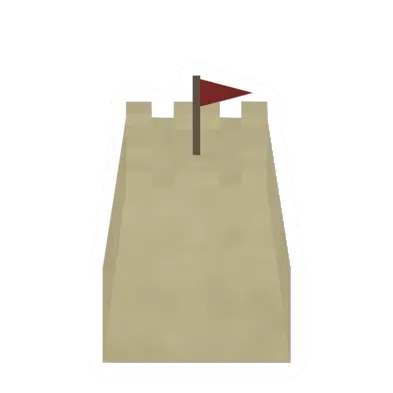 Unturned Sandcastle barricade icon