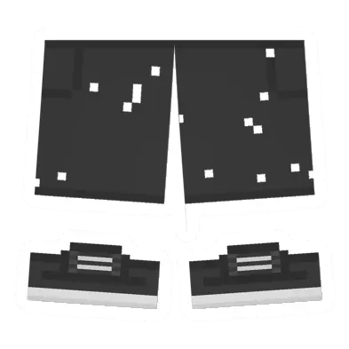 Unturned Worn Trouser Shorts icon