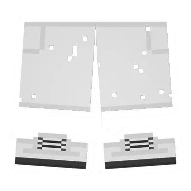 Unturned Worn White Shorts icon