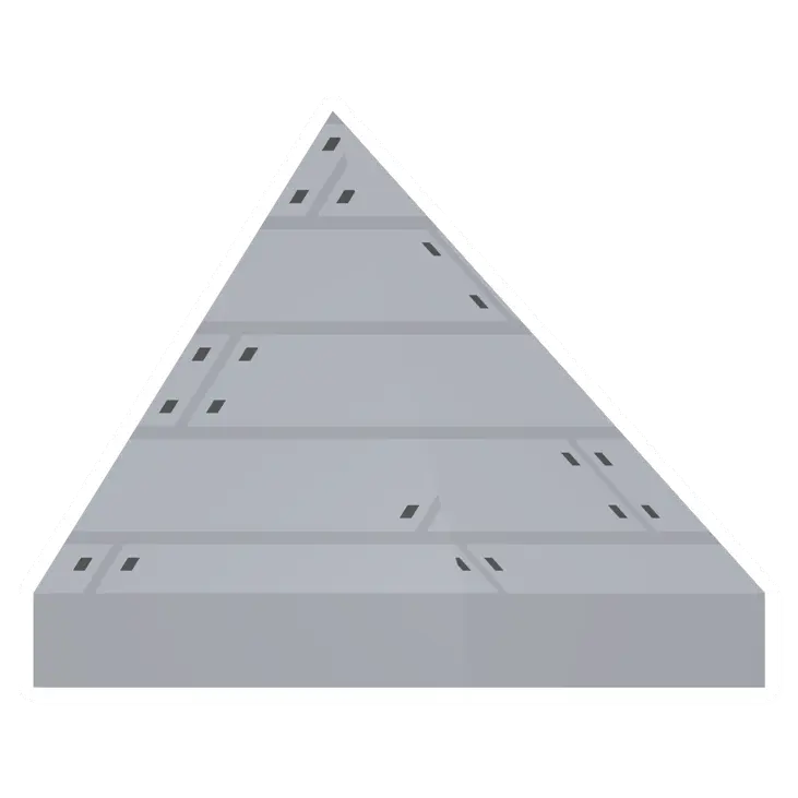 Unturned Poplar Corner Ramp (Outter) barricade icon