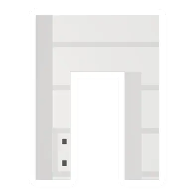 Unturned Birch Half Doorway barricade icon