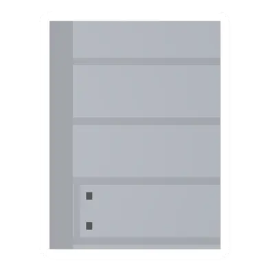 Unturned Poplar Half Wall barricade icon