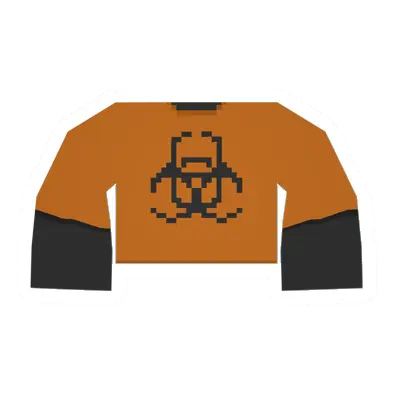 Unturned Orange Biohazard Suit Shirt icon