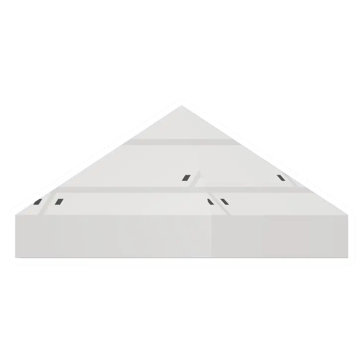 Unturned Birch Pyramid Top barricade icon