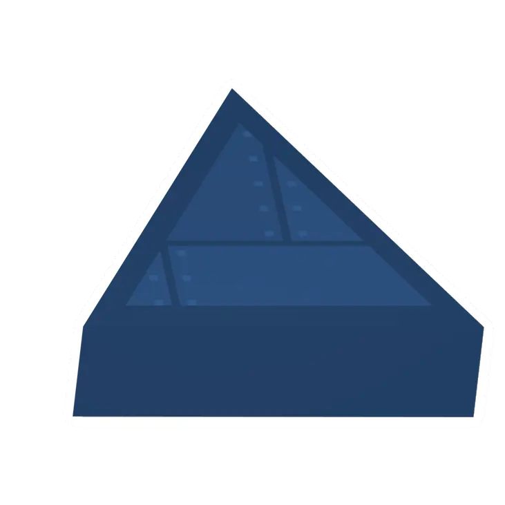 Unturned Titanium Triangular Roof barricade icon