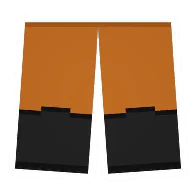 Unturned Orange Biohazard Suit Pants icon