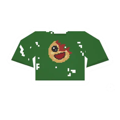 Unturned Worn Green Seppuku Waffles Tee icon