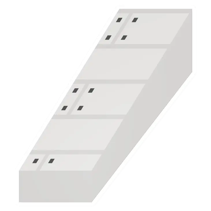 Unturned Birch Ramp (Left) barricade icon