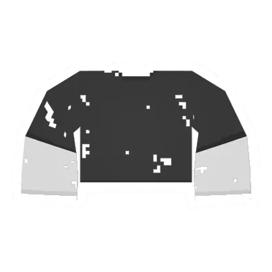 Unturned Worn Black Layered Shirt icon