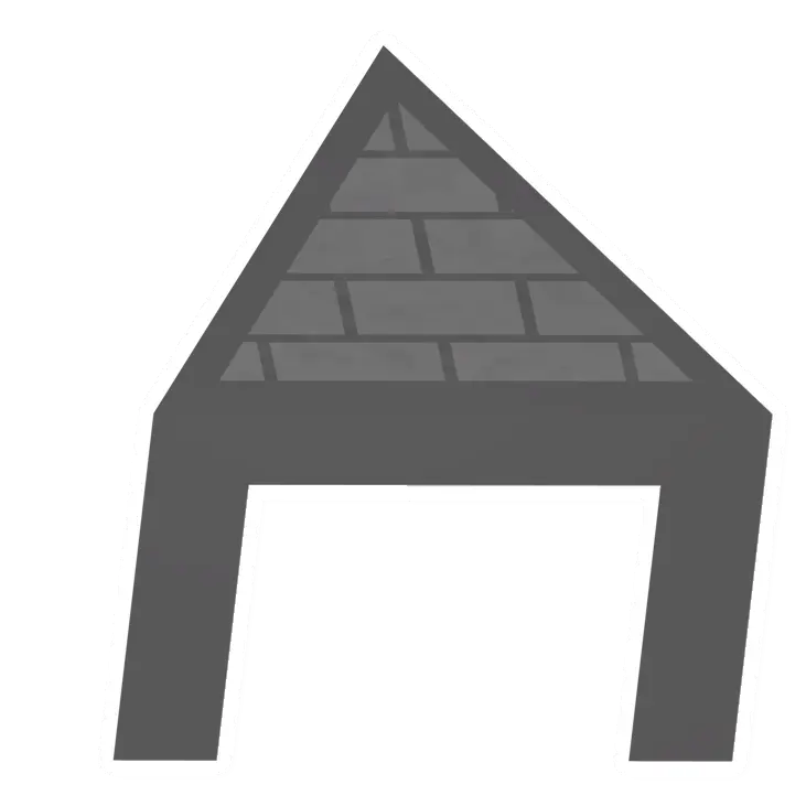 Unturned Stone Triangular Floor barricade icon