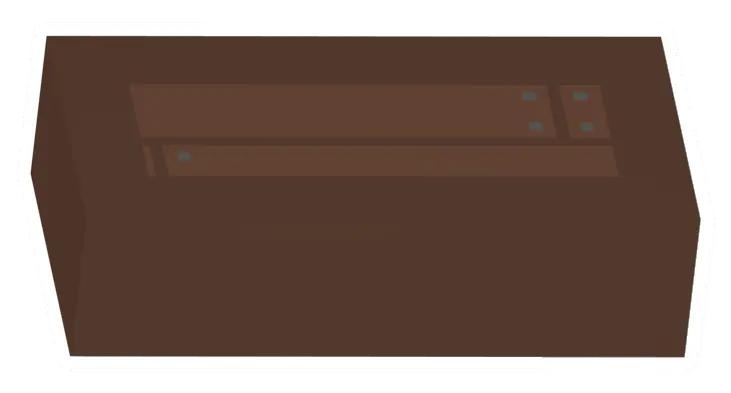 Unturned Pine Half Roof barricade icon