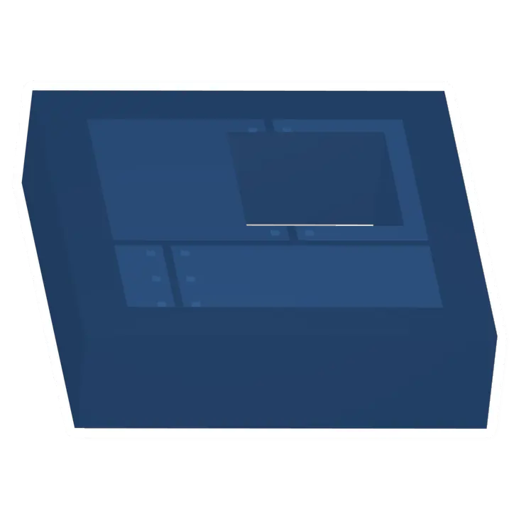 Unturned Titanium Hole (Right) barricade icon