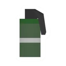 Unturned Green Smoke Grenade throwable icon
