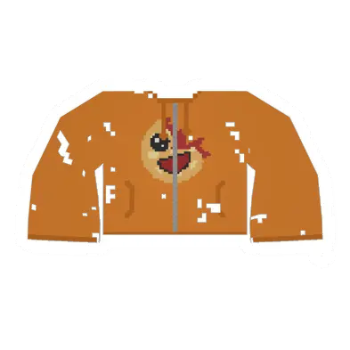 Unturned Worn Orange Seppuku Waffles Hoodie icon