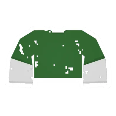 Unturned Worn Green Layered Shirt icon