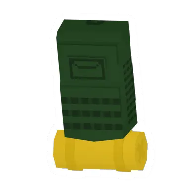 Unturned Green Hiking Pack (Yellow Bedroll) backpack icon