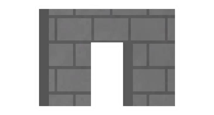 Unturned Stone Doorway barricade icon