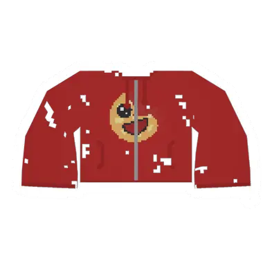 Unturned Worn Red Seppuku Waffles Hoodie icon