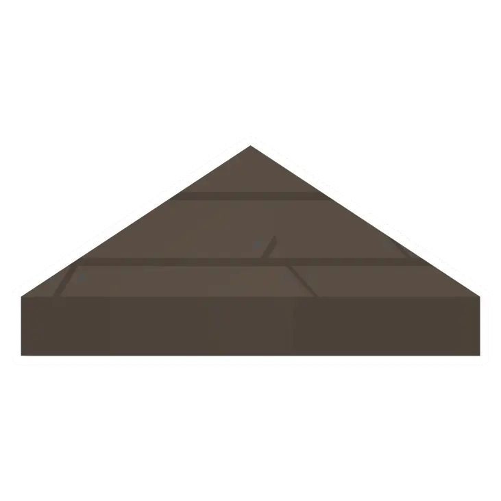 Unturned Maple Pyramid Top barricade icon