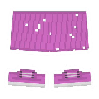 Unturned Worn Pink Skirt icon