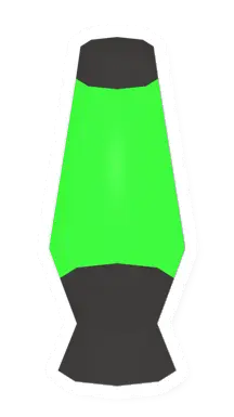 Unturned Green Lava Lamp barricade icon