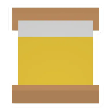 Unturned Yellow Adobe Double Bed barricade icon