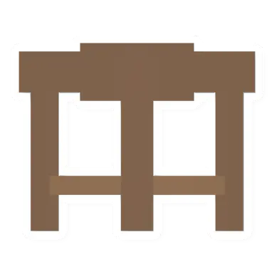 Unturned Wooden Triangle Platform Hole item icon